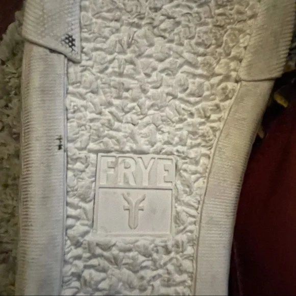 FRYE Ruby Red Leather Sneakers Women’s Size 8 (approx.) - Picture 6 of 12